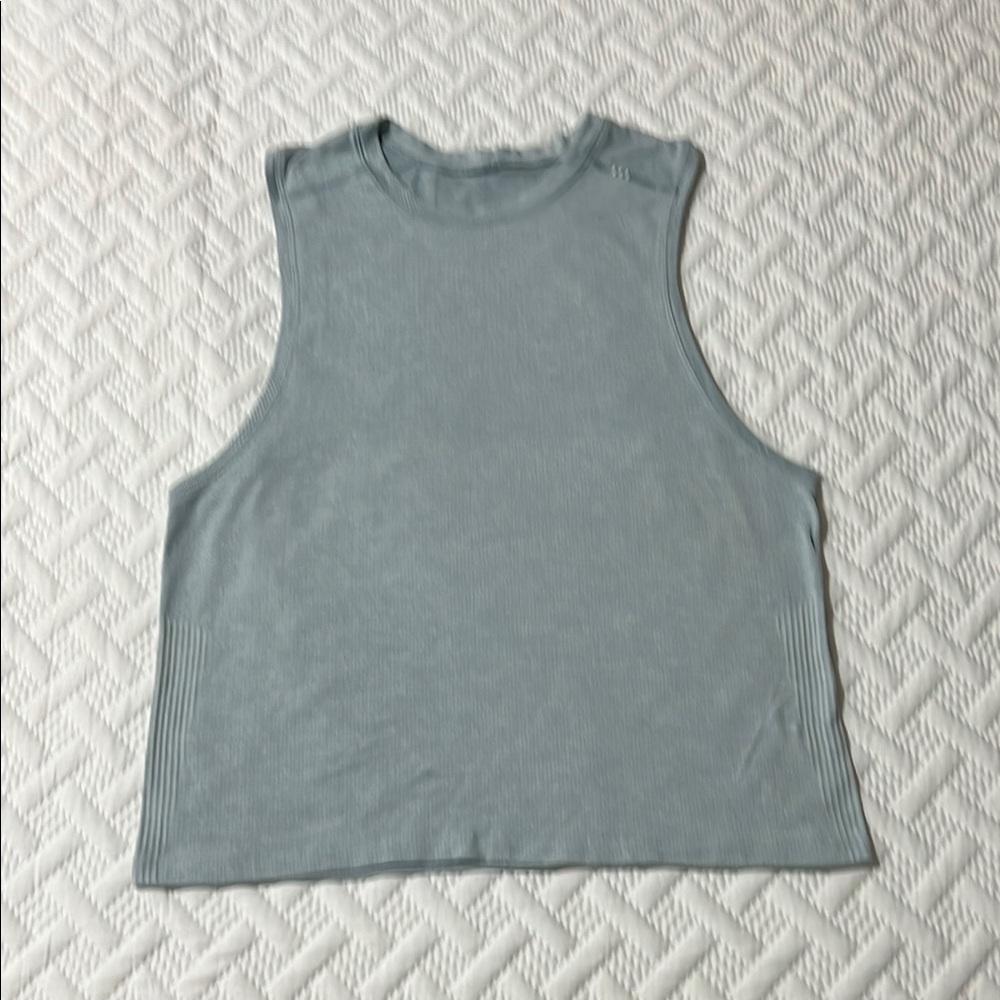 Lululemon Metal Vent Tank Top - Light Blue Size Small